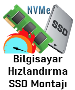 Bilgisayar Hızlandırma - SSD mONTAJI