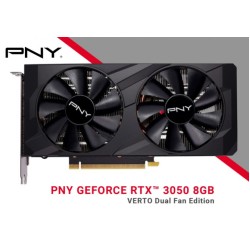 PNY GeForce RTX 3050 8GB Verto Dual Fan 8GB GDDR6 128Bit DX12 Gaming (Oyuncu) Ekran Kartı