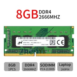 8GB MICRON DDR4 2666MHz 1.2V SODIMM Notebook Ram Bellek Ram Laptop Memory Notebook Bellek