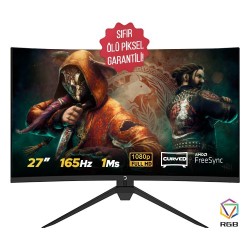 27" GAMEPOWER MARK M30 CURVED 1MS 165Hz FreeSyn Gaming Monitör