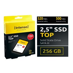 256GB INTENSO 3812440 2.5" SATA3 520/500MB/s SSD